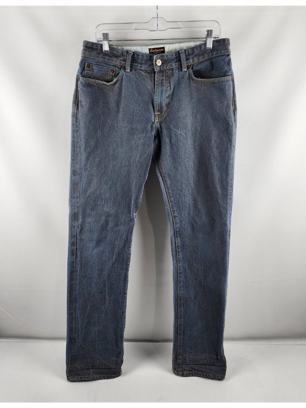 Civilianaire Jeans Mens 31x33 Gray Japanese Selvedge Slim Ring Spun Cotton Denim